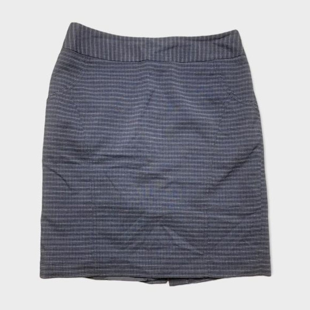 Ann Taylor LOFT Factory Preppy Striped Mini Pencil Skirt Womens Size 2